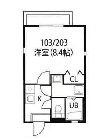 クレフラスト井尻３丁目の物件間取画像